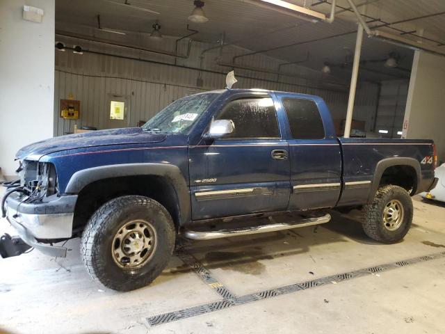 1GCGK29U2YE270162 - 2000 CHEVROLET SILVERADO K2500 BLUE photo 1