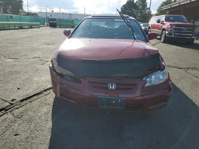 1HGCG22552A024807 - 2002 HONDA ACCORD EX Қызыл фото 5