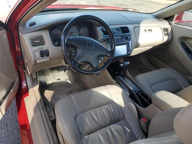 1HGCG22552A024807 - 2002 HONDA ACCORD EX Қызыл фото 8