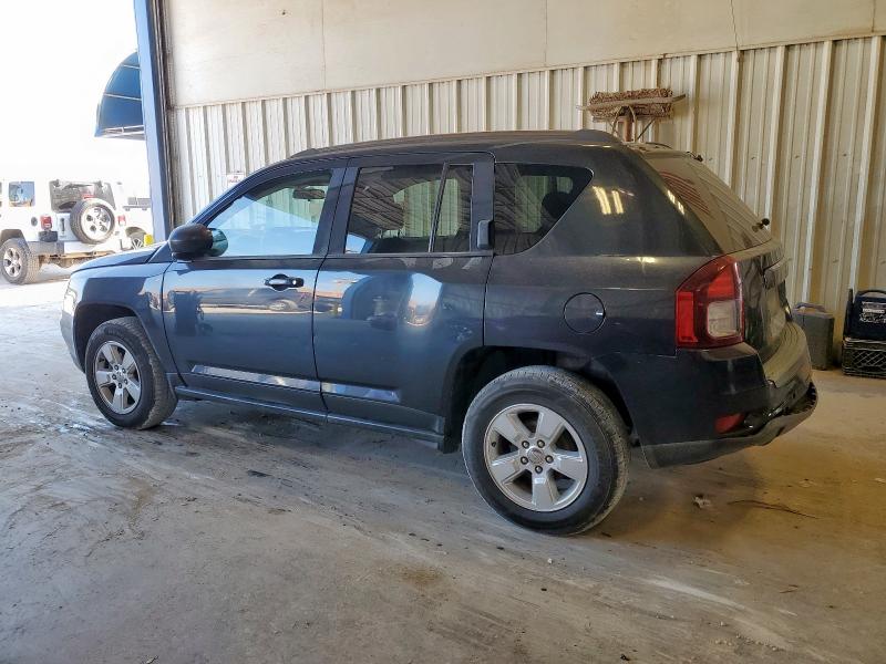 1C4NJCBA2ED749537 - 2014 JEEP COMPASS SPORT ნაცრისფერი ფოტო 2