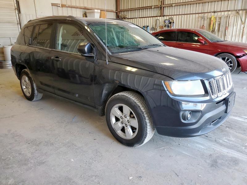 1C4NJCBA2ED749537 - 2014 JEEP COMPASS SPORT ნაცრისფერი ფოტო 4