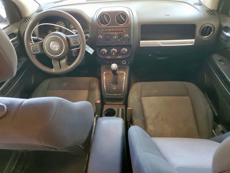 1C4NJCBA2ED749537 - 2014 JEEP COMPASS SPORT ნაცრისფერი ფოტო 8