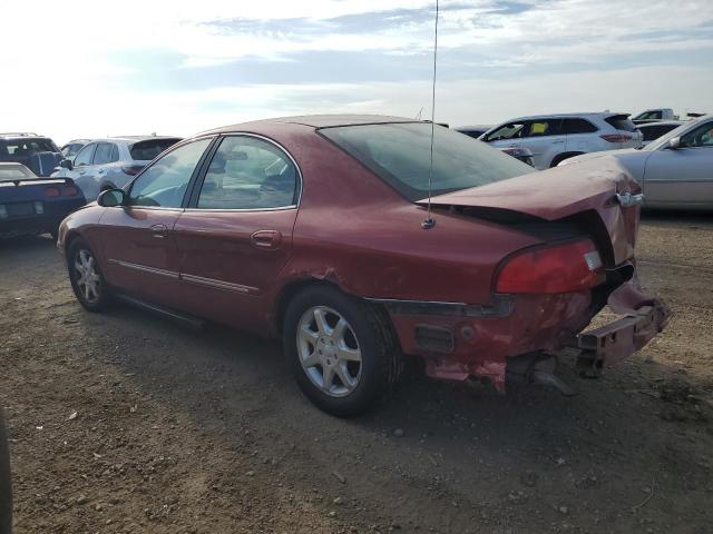 1MEFM53UX1A623694 - 2001 MERCURY SABLE LS RED photo 2