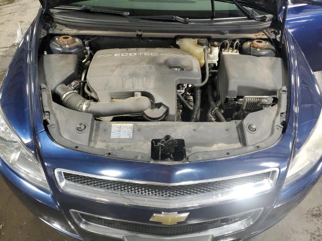 1G1ZH57B484309830 - 2008 CHEVROLET MALIBU 1LT BLUE photo 11