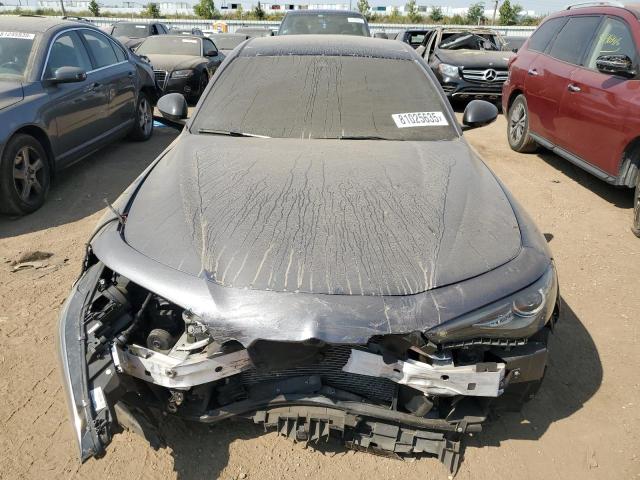 ZARFANBN1K7608185 - 2019 ALFA ROMEO GIULIA TI GRAY photo 5