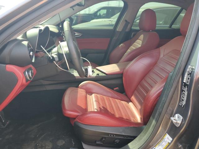 ZARFANBN1K7608185 - 2019 ALFA ROMEO GIULIA TI GRAY photo 7