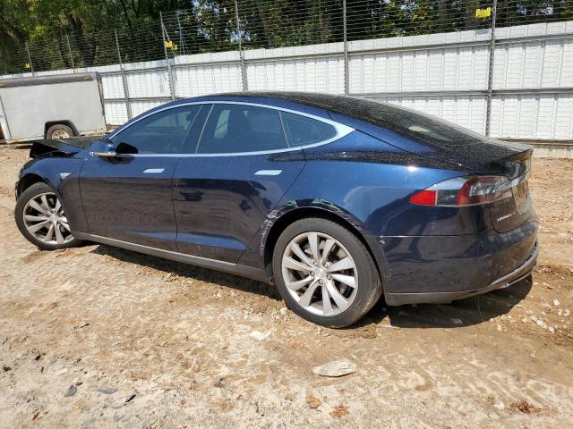 5YJSA1CN3DFP24985 - 2013 TESLA MODEL S ლურჯი ფოტო 2