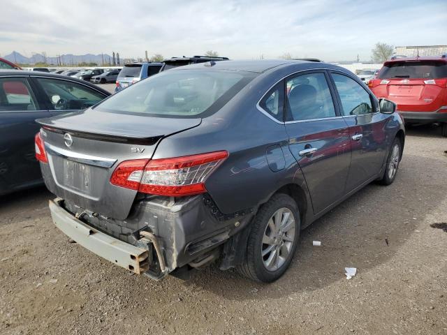 3N1AB7AP3FY315833 - 2015 NISSAN SENTRA S CHARCOAL photo 3