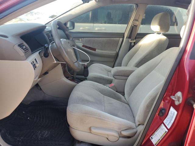 1NXBR32E47Z881888 - 2007 TOYOTA COROLLA CE RED photo 7