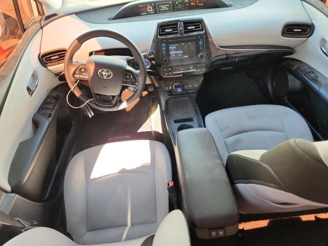 JTDKARFU5K3078621 - 2019 TOYOTA PRIUS WHITE photo 8