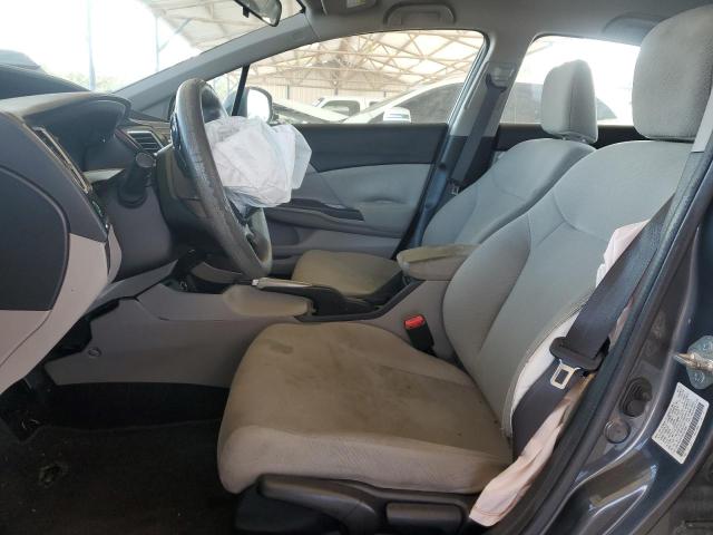 2HGFB2F57DH532982 - 2013 HONDA CIVIC LX CHARCOAL photo 7