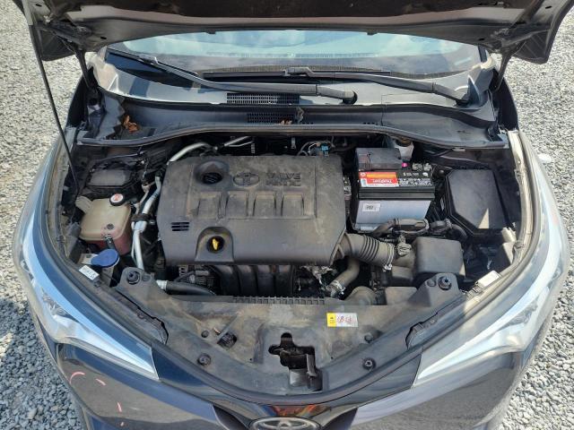 NMTKHMBXXKR067755 - 2019 TOYOTA C-HR XLE GRAY photo 11
