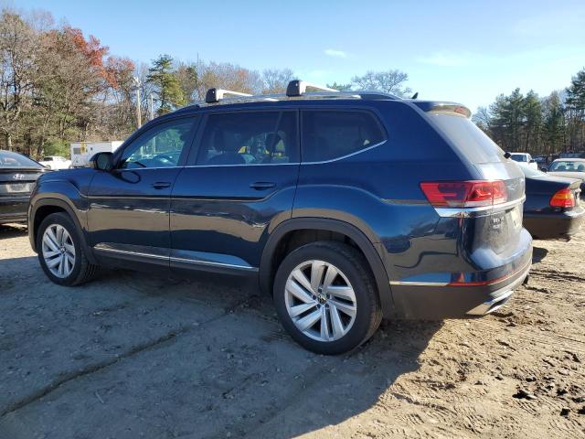 1V2BR2CA7MC577755 - 2021 VOLKSWAGEN ATLAS SEL BLUE photo 2