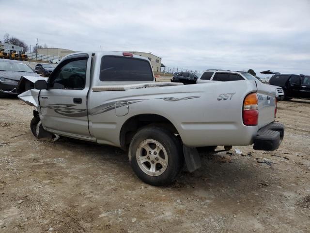 5TENL42N31Z742259 - 2001 TOYOTA TACOMA SILVER photo 2