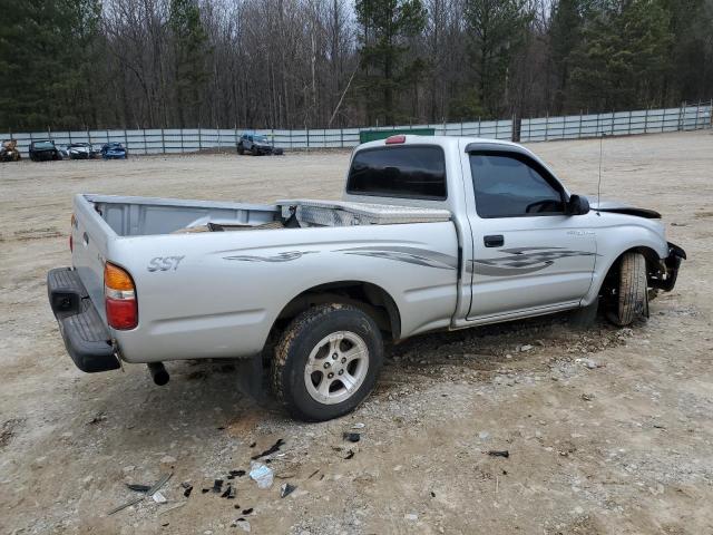 5TENL42N31Z742259 - 2001 TOYOTA TACOMA SILVER photo 3