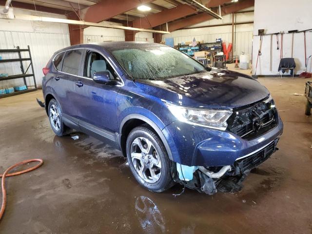 2HKRW2H50JH696817 - 2018 HONDA CR-V EX 蓝色 照片 4