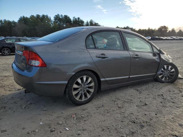 2HGFA16969H516277 - 2009 HONDA CIVIC EXL GRAY photo 3
