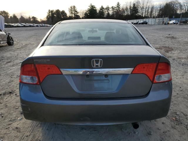 2HGFA16969H516277 - 2009 HONDA CIVIC EXL GRAY photo 6