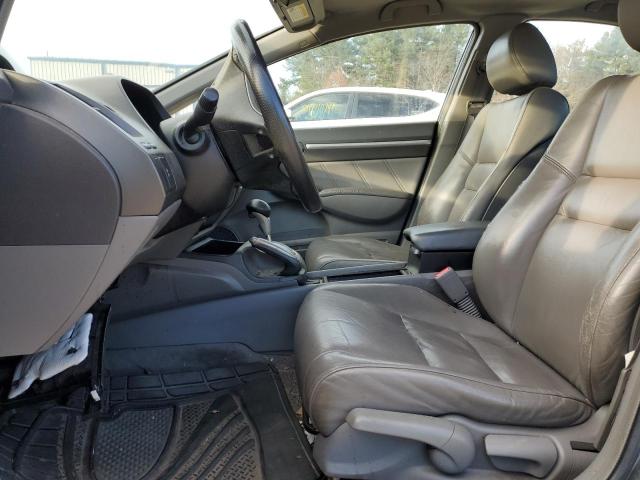 2HGFA16969H516277 - 2009 HONDA CIVIC EXL GRAY photo 7