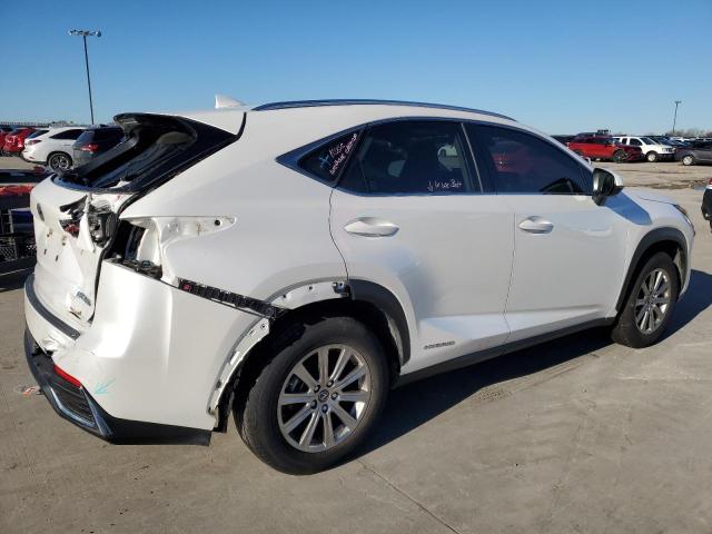 JTJDJRDZ8L5004555 - 2020 LEXUS NX 300H WHITE photo 3