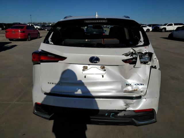 JTJDJRDZ8L5004555 - 2020 LEXUS NX 300H WHITE photo 6