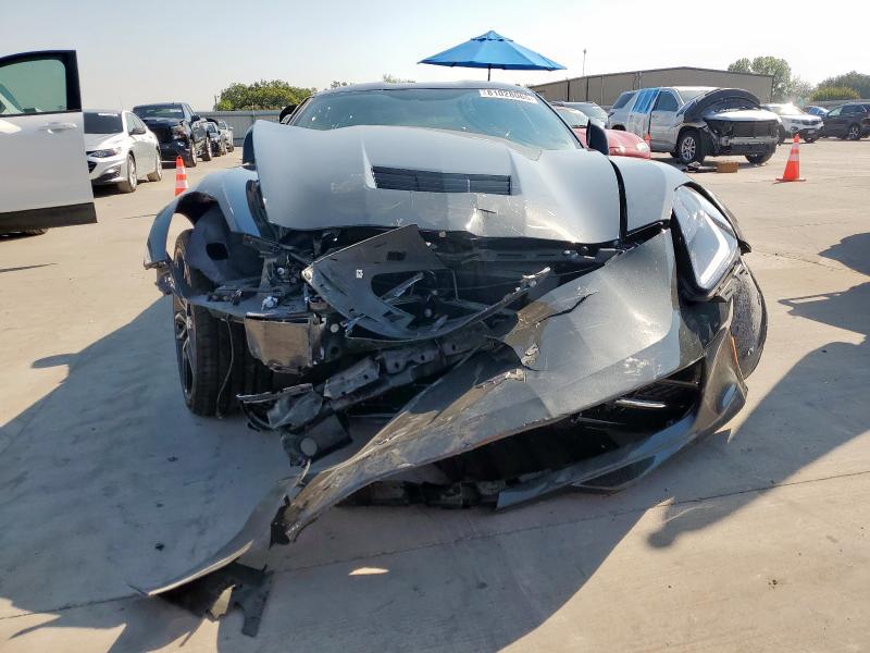 1G1YB2D75K5101761 - 2019 CHEVROLET CORVETTE STINGRAY 1LT BLACK photo 5