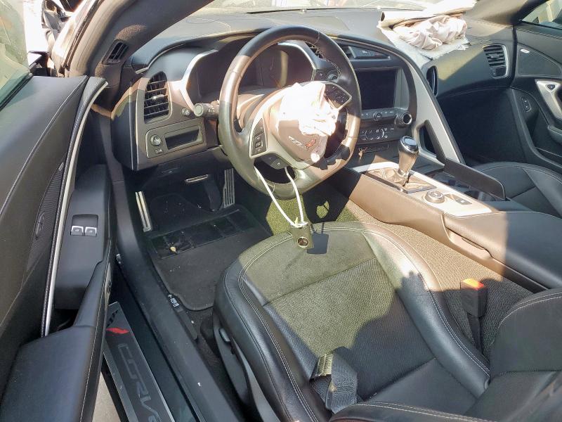 1G1YB2D75K5101761 - 2019 CHEVROLET CORVETTE STINGRAY 1LT BLACK photo 8