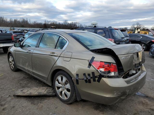 1HGCP26789A196576 - 2009 HONDA ACCORD EX TAN photo 2