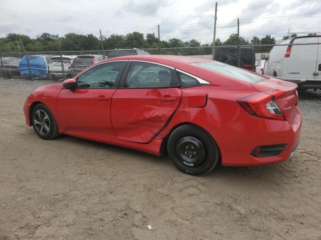 2HGFC2F64MH505213 - 2021 HONDA CIVIC LX 红色 照片 2