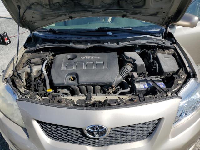 2T1BU40E69C025617 - 2009 TOYOTA COROLLA BASE Թուխ լուսանկար 11