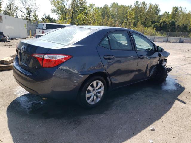2T1BURHE3GC715145 - 2016 TOYOTA COROLLA L CHARCOAL photo 3