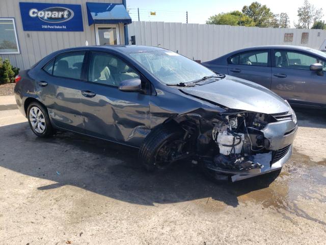 2T1BURHE3GC715145 - 2016 TOYOTA COROLLA L CHARCOAL photo 4