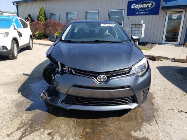 2T1BURHE3GC715145 - 2016 TOYOTA COROLLA L CHARCOAL photo 5