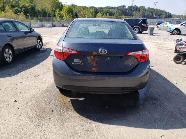 2T1BURHE3GC715145 - 2016 TOYOTA COROLLA L CHARCOAL photo 6