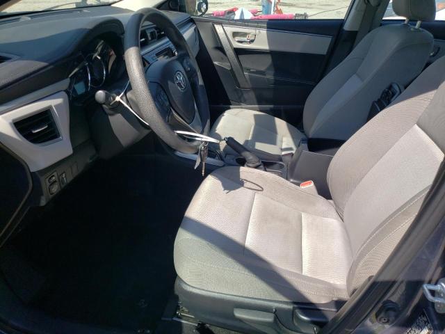 2T1BURHE3GC715145 - 2016 TOYOTA COROLLA L CHARCOAL photo 7