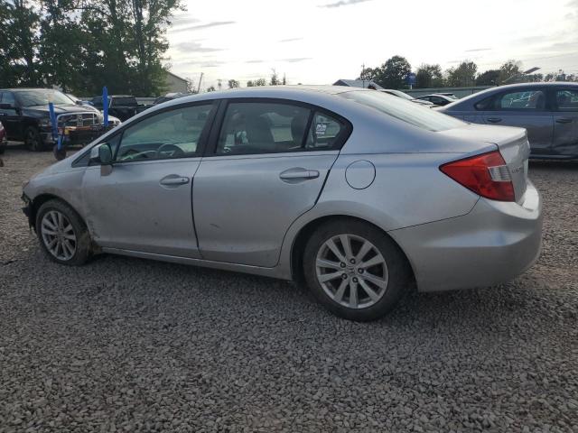2HGFB2F87CH310483 - 2012 HONDA CIVIC EX SILVER photo 2