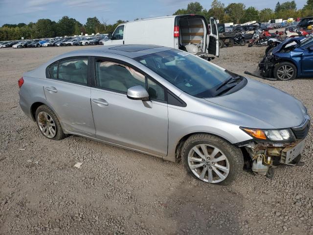 2HGFB2F87CH310483 - 2012 HONDA CIVIC EX SILVER photo 4