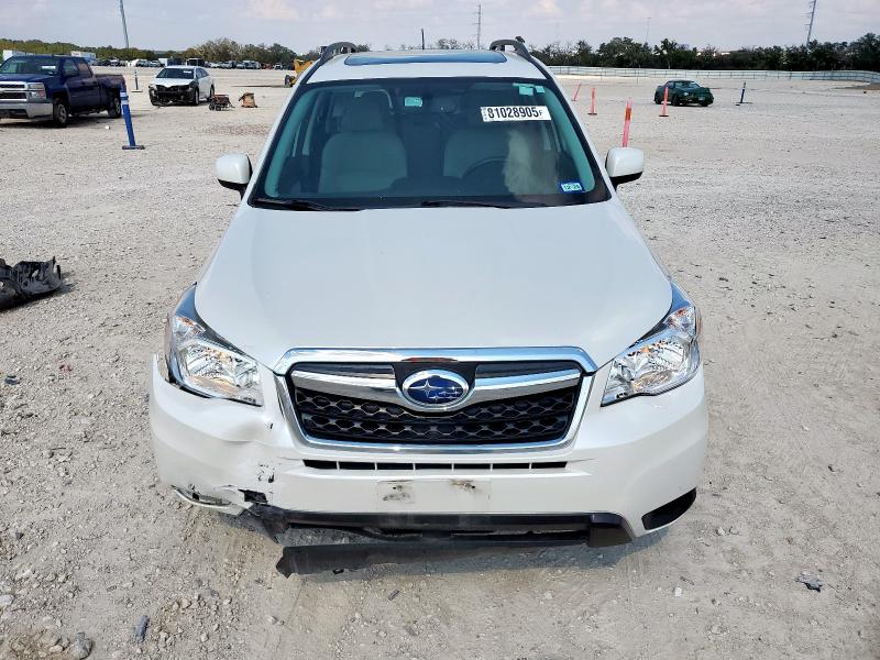 JF2SJADC9FH420089 - 2015 SUBARU FORESTER 2.5I PREMIUM 白色 照片 5