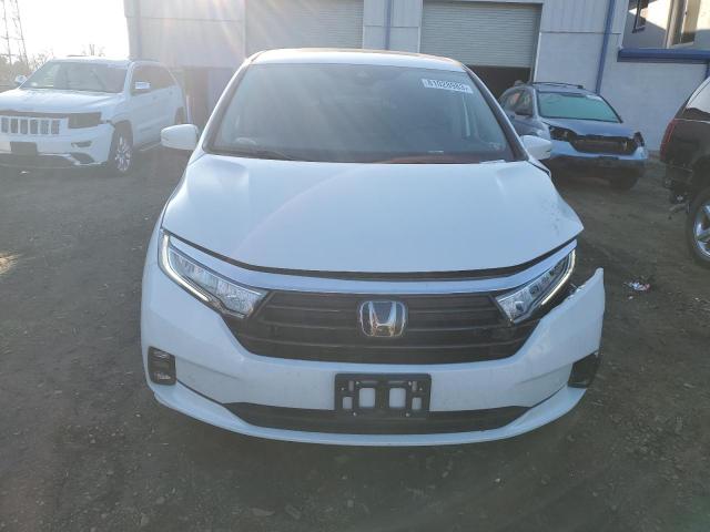 5FNRL6H93PB002485 - 2023 HONDA ODYSSEY ELITE WHITE photo 5