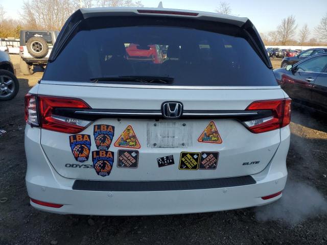 5FNRL6H93PB002485 - 2023 HONDA ODYSSEY ELITE Blanco foto 6