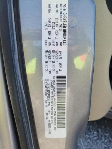 2C4RC1BG7DR722155 - 2013 CHRYSLER TOWN & COUNTRY TOURING SILVER photo 13