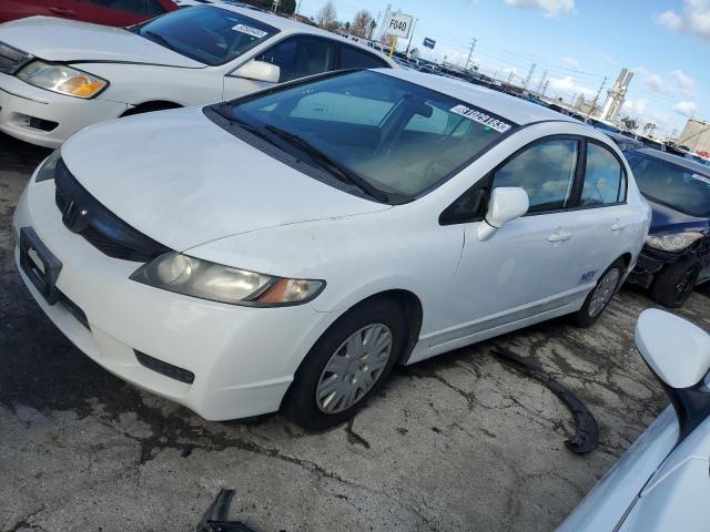 19XFA4F5XAE000470 - 2010 HONDA CIVIC GX WHITE photo 1