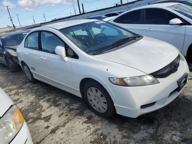 19XFA4F5XAE000470 - 2010 HONDA CIVIC GX WHITE photo 4