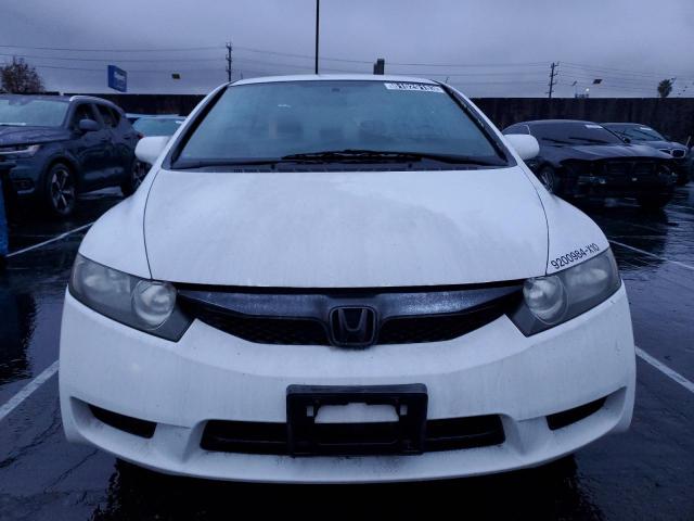 19XFA4F5XAE000470 - 2010 HONDA CIVIC GX WHITE photo 5