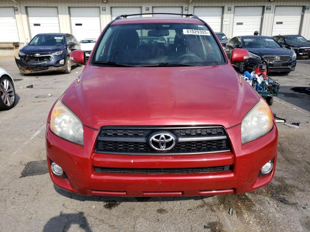 JTMRF4DV9B5037623 - 2011 TOYOTA RAV4 SPORT RED photo 5