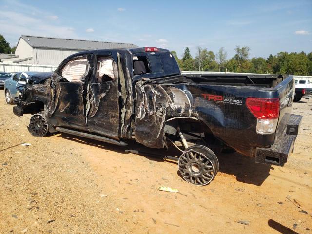 5TFUY5F11CX250060 - 2012 TOYOTA TUNDRA DOUBLE CAB SR5 BLACK photo 2