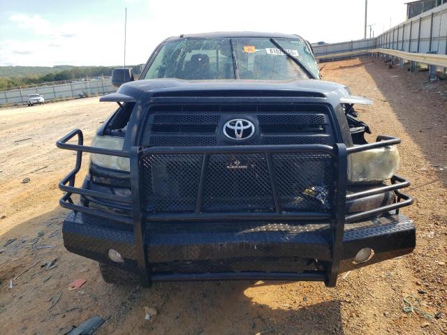 5TFUY5F11CX250060 - 2012 TOYOTA TUNDRA DOUBLE CAB SR5 BLACK photo 5