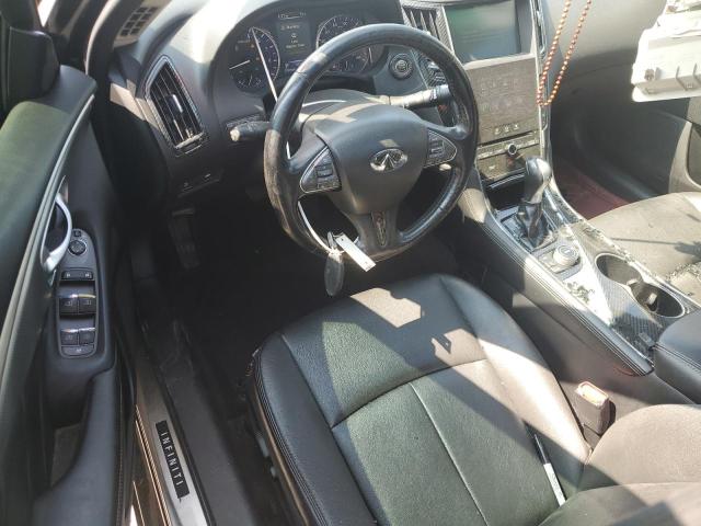 JN1BV7ARXEM695168 - 2014 INFINITI Q50 BASE შავი ფოტო 8