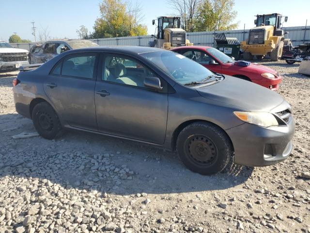 2T1BU4EE5BC539103 - 2011 TOYOTA COROLLA BASE رمادي صورة 4