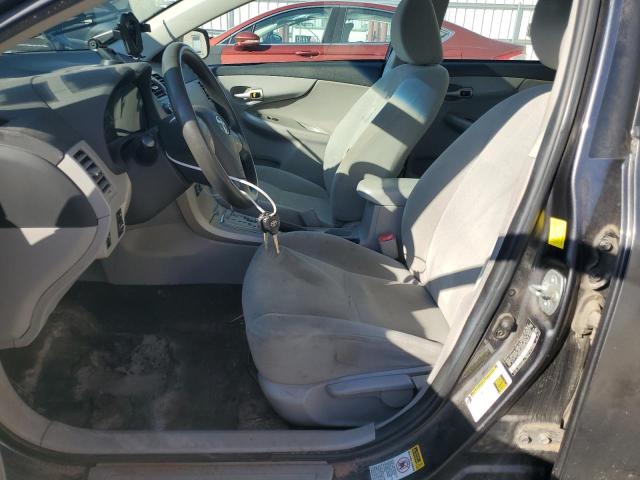 2T1BU4EE5BC539103 - 2011 TOYOTA COROLLA BASE رمادي صورة 7